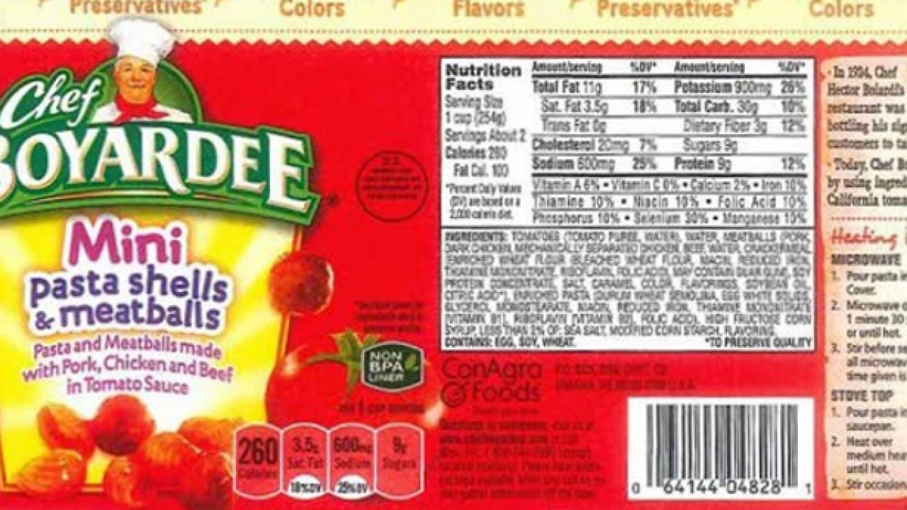 Spaghetti Meatballs Used By Chef Boyardee Libby S Recalled Spaghetti Meatballs Used By Chef Boyardee Libby S Recalled