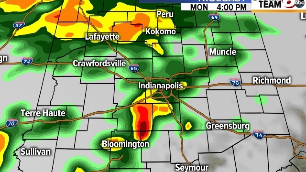 When to expect rain in your area