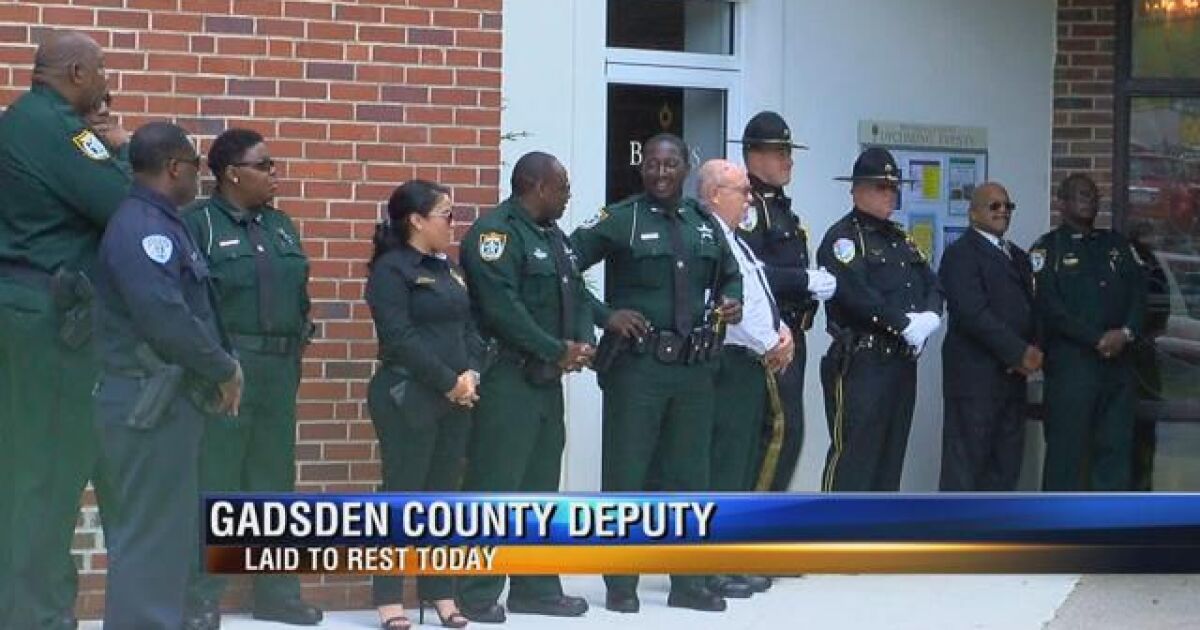 Gadsden County sheriff's deputy laid to rest