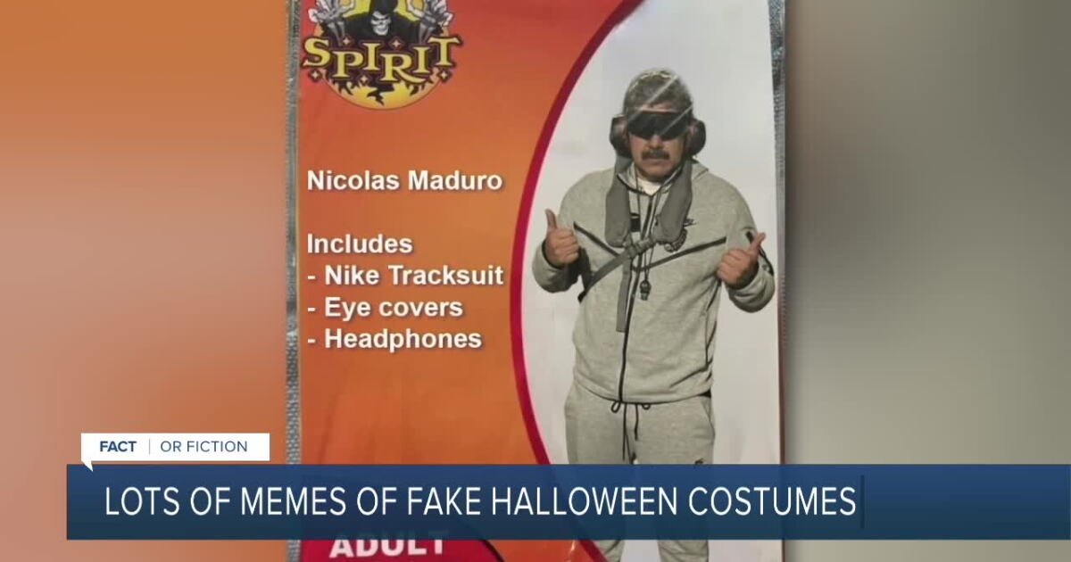 Fact or Fiction: Maduro, Incognito Man costume images fake?