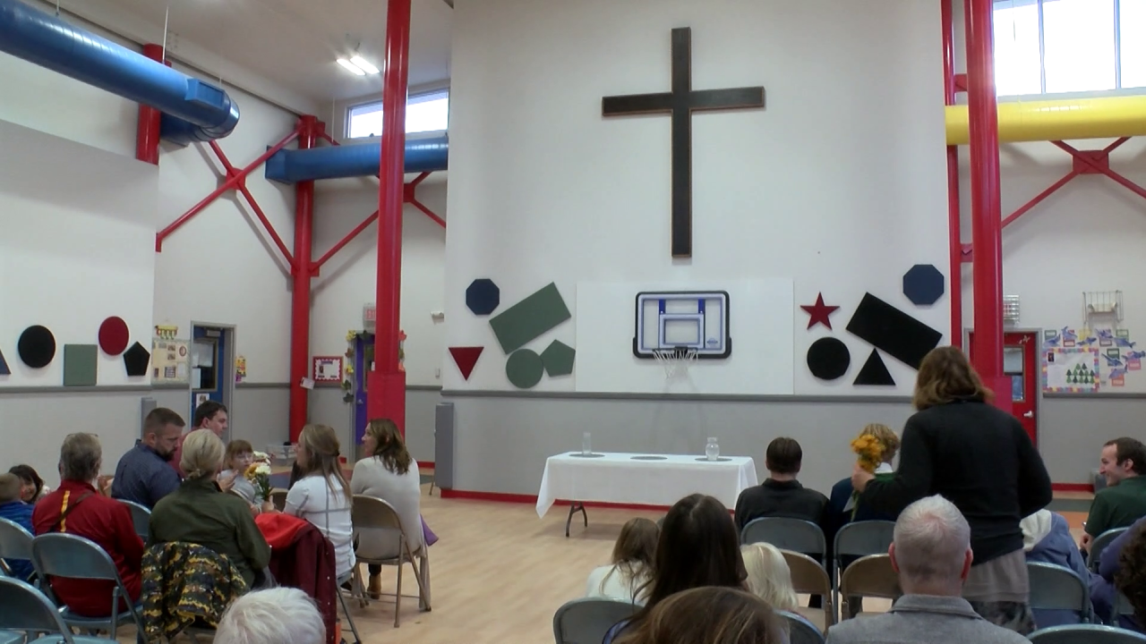 St. Thomas Child & Family Center receives cross