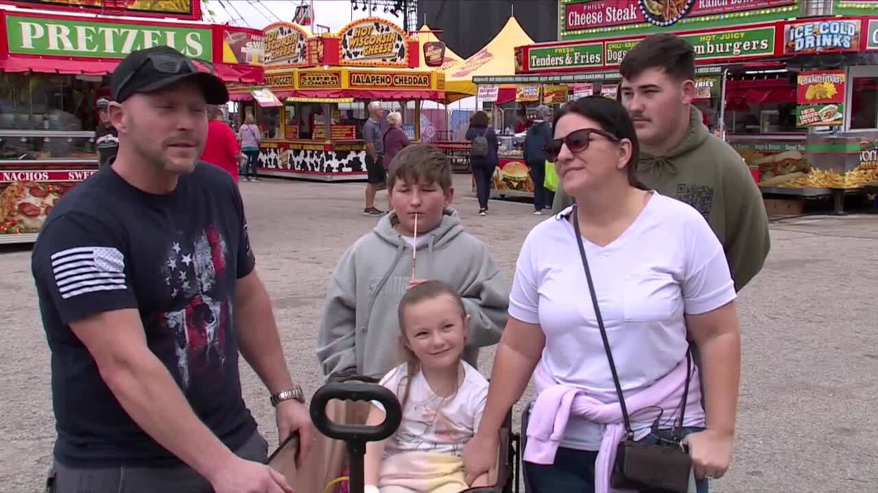 The Locke family were at the South Florida Fair on Monday. Jan. 22, 2024