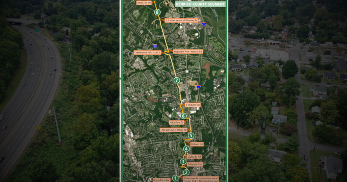 Virginia is building a 43-mile-long trail connecting Petersburg to Ashland - Vimarsana News