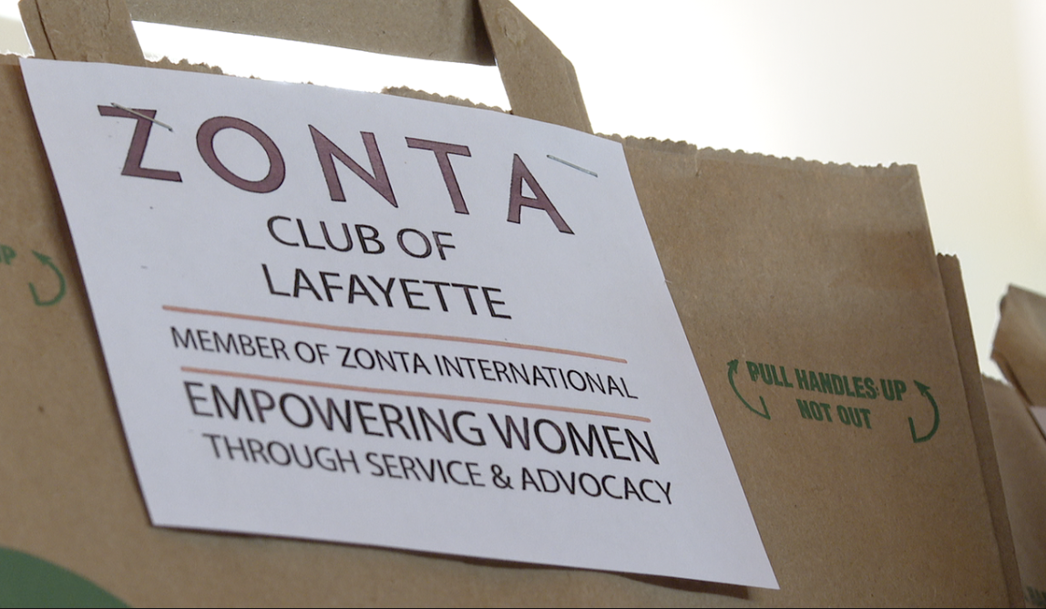 Period purses donated by Zonta Club