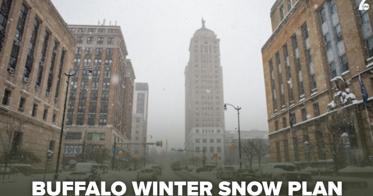 Local Buffalo City of Buffalo releases 2026-2027 Winter Snow Plan