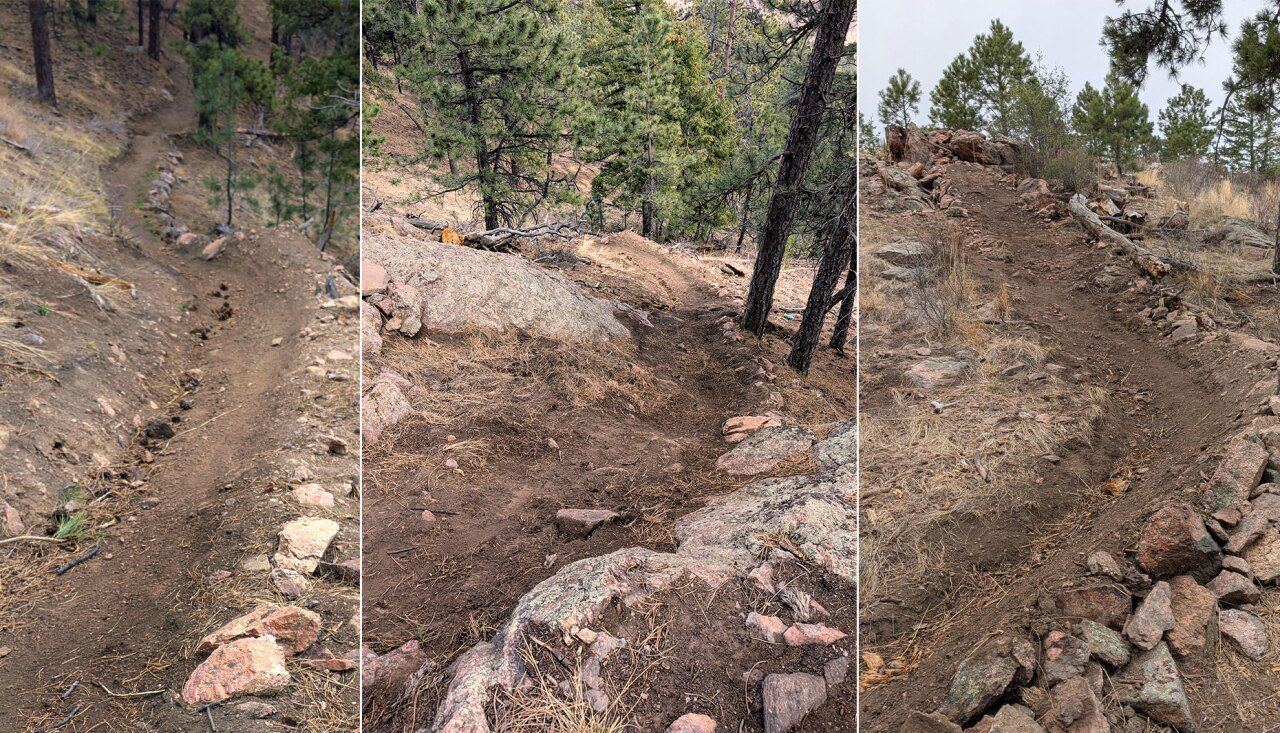 Larimer County Natural Resources discovers and restores two unauthorized trails at Horsetooth Mountain Open Space