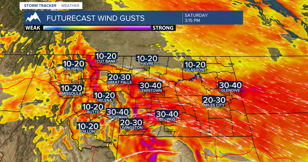 Warm and Windy weather coming to SW Montana