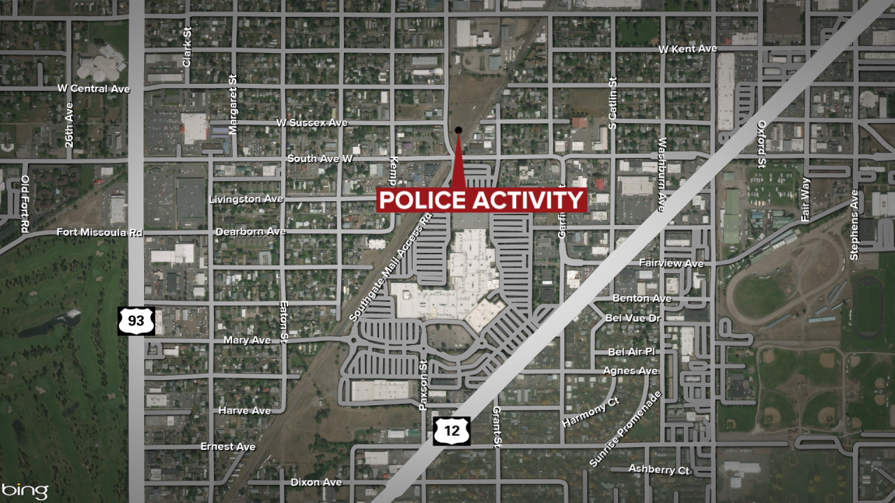 Missoula Johnson Street Standoff Map
