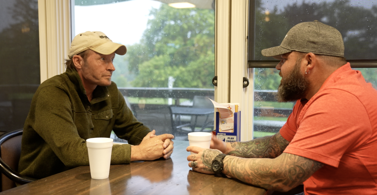 Rodney Best and Bill Jones at Maple Brook Golf Course