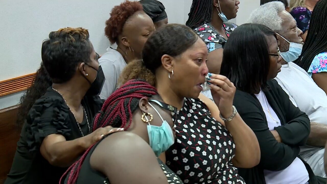 Family members cry in a St. Lucie County courtroom during the June 28, 2022 sentencing of Tanner Dashner.jpg