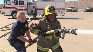 'Can women do the job? 100% we can do the job!': Henderson firefighter says diversity creates stronger team