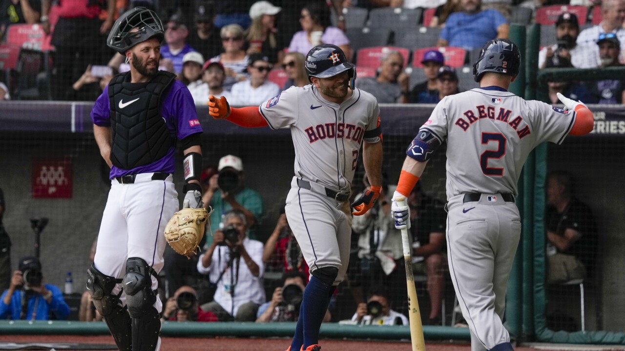 Mexico Astros Rockies Baseball