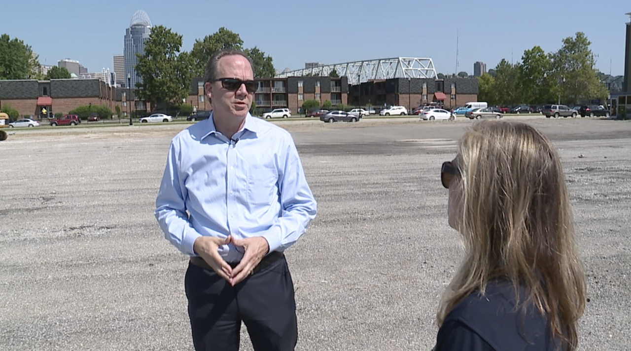 Tom Banta, managing director of Coroporex, which is building the Newport concert venue.