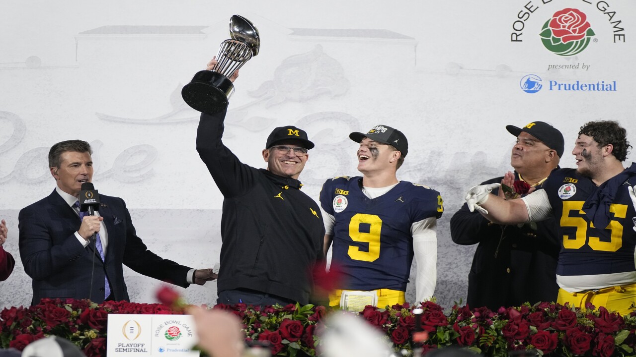 CFP Rose Bowl Football