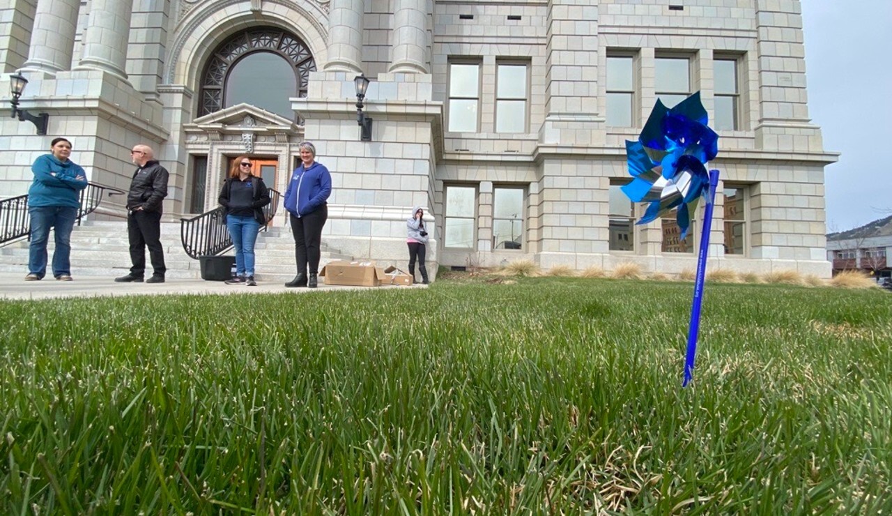 Missoula Blue Pinwheels