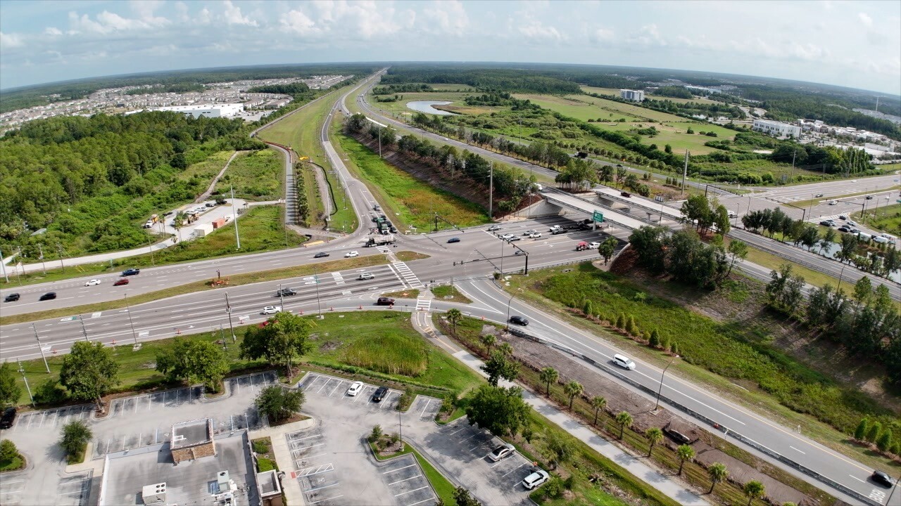 Construction of new pedestrian and bicycle bridges along the Suncoast Trail in Pasco County