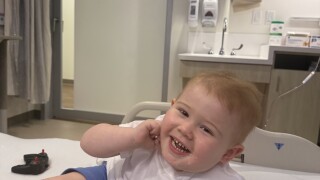 KY toddler completes final round of aggressive chemotherapy
