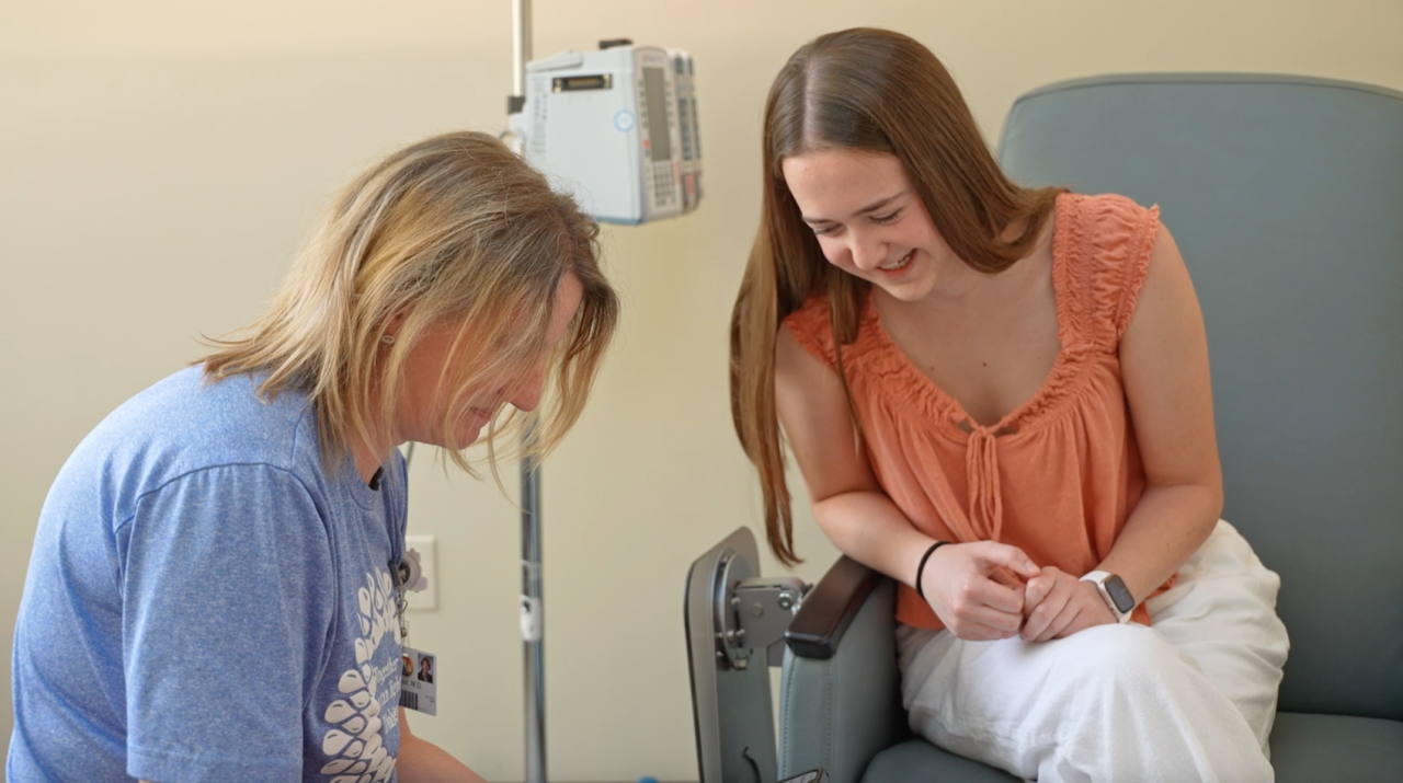 Dr. Colleen Wood and Maggie Ewing