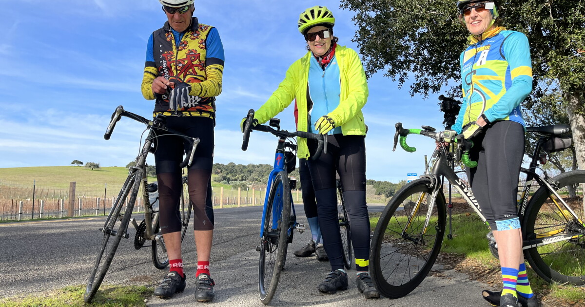 Cyclists tackle trouble along Corbett Canyon Road - Vimarsana News