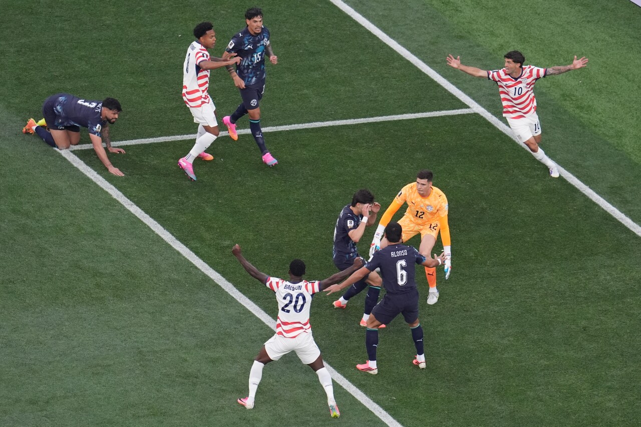 Paraguay US WCup Soccer