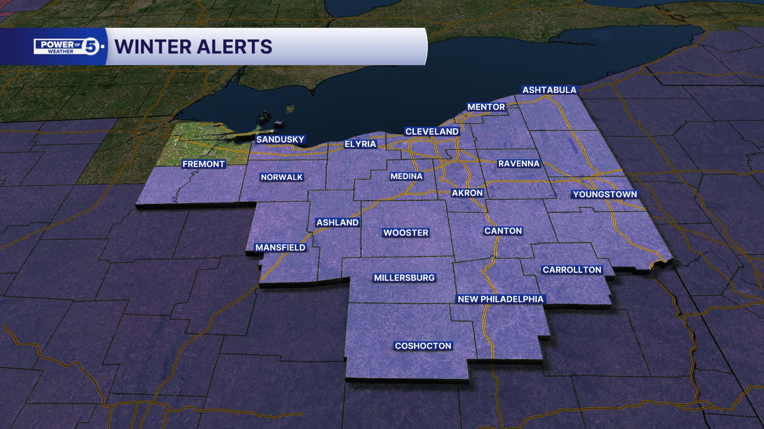 FORECAST: Widespread snow to impact Tuesday commute