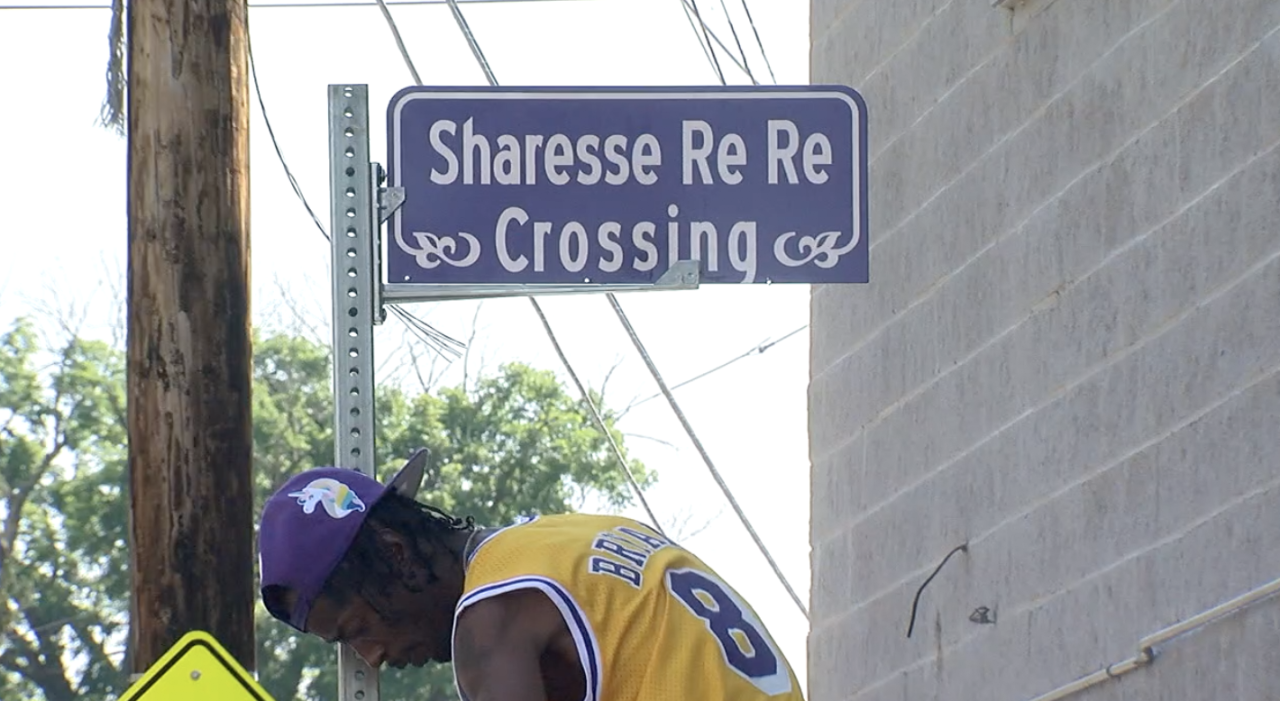 Cincinnati dedicates new 'ReRe's Crossing' at site of Avondale crash that killed 7-year-old