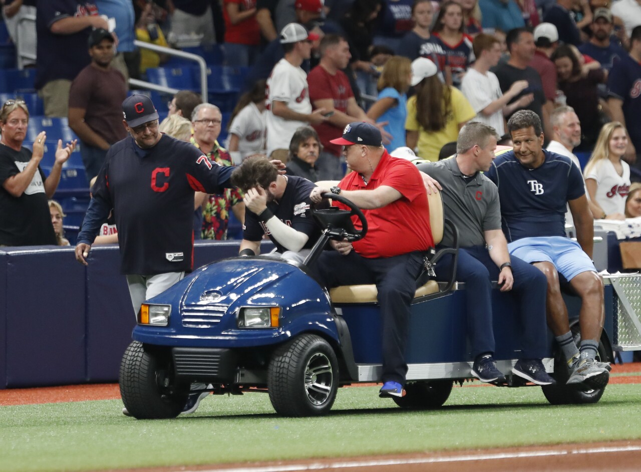 Indians Rays Baseball