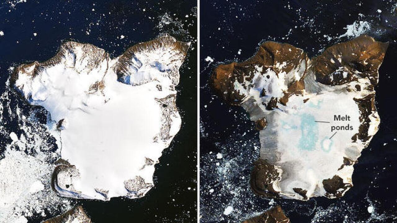NASA satellite images reveal dramatic melting in Antarctica after ...