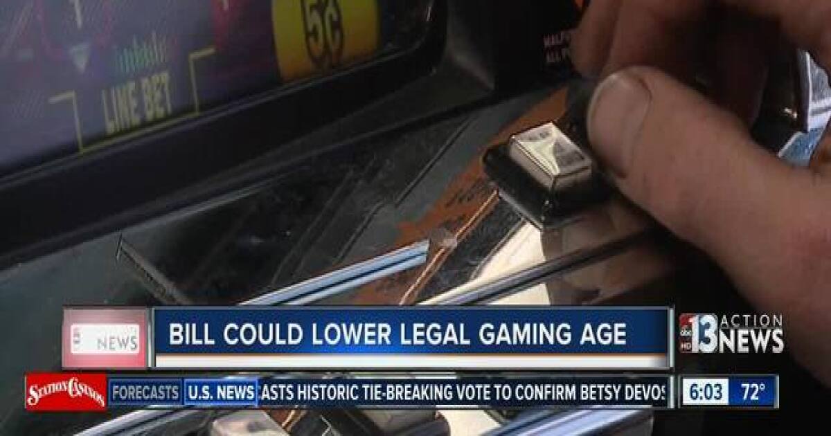 Gambling Age Lowered To 18 Gambling Age Lowered To 18