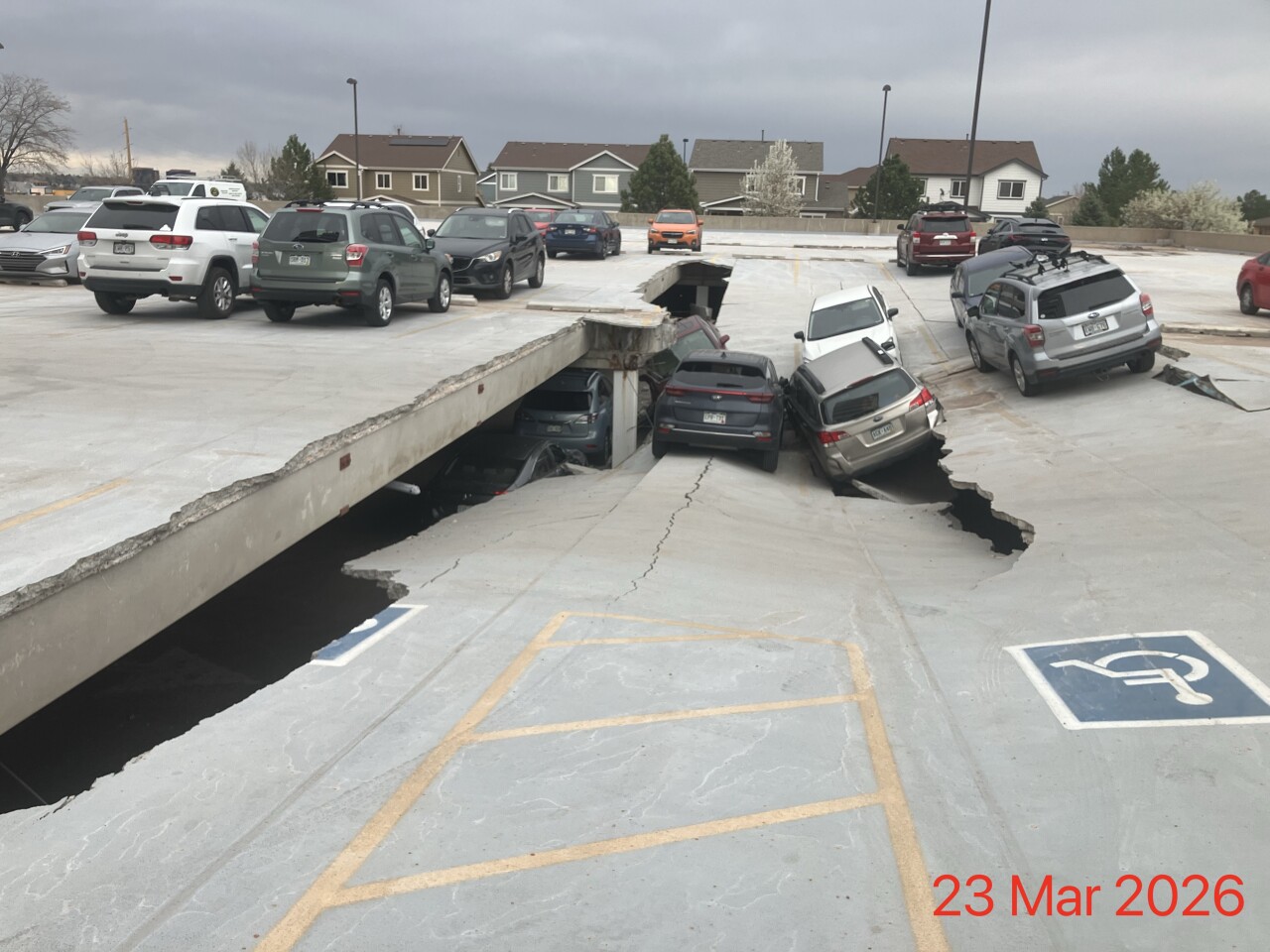 Denver parking garage collapse