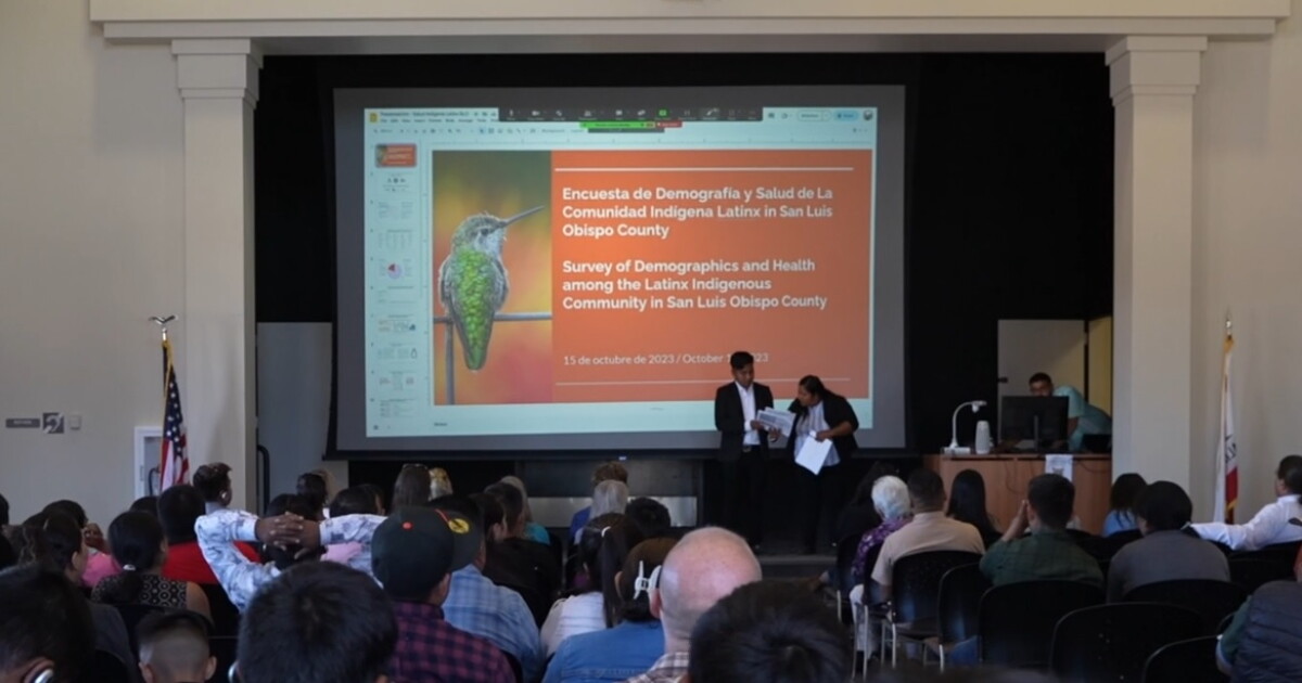 Researchers share SLO County's first-ever Latinx Indigenous Enumeration Study - Vimarsana News