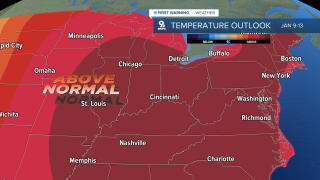 Temp outlook