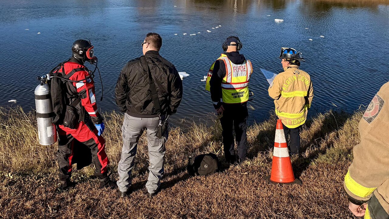 According to Martin County Fire Rescue, a Good Samaritan saved a pregnant woman from a submerged vehicle along I-95 in Martin County on Feb. 6, 2026.