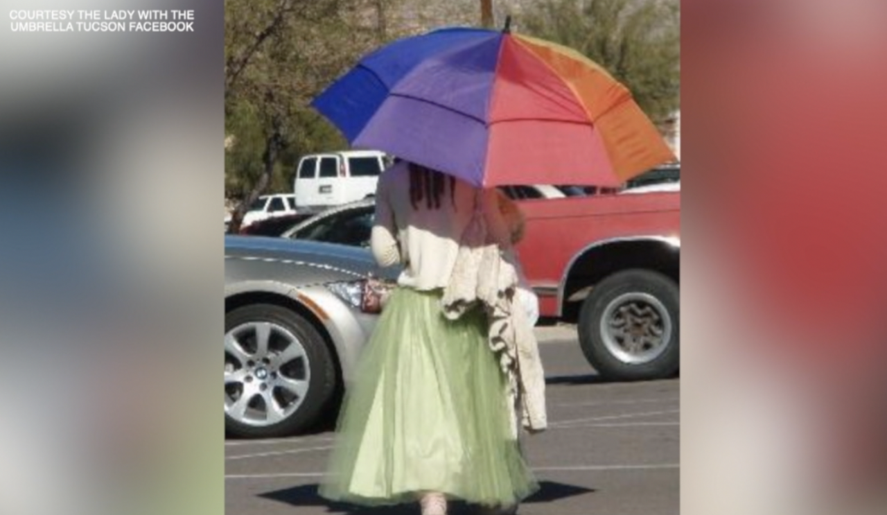 Umbrella lady 2