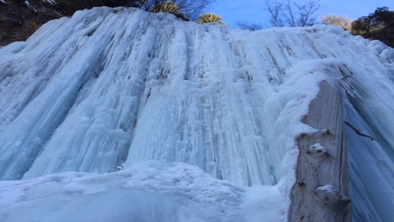 Discover Colorado Exploring The Rifle Ice Caves And Rifle Falls State Park