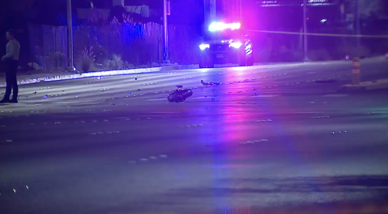 RTC: Crash shuts down westbound Tropicana Avenue at Grand Canyon Drive