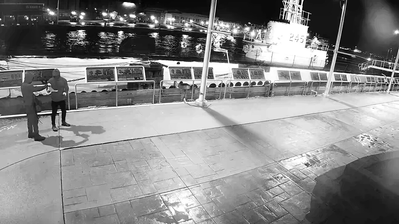 HATE POSTERS ALONG RIVERWALK