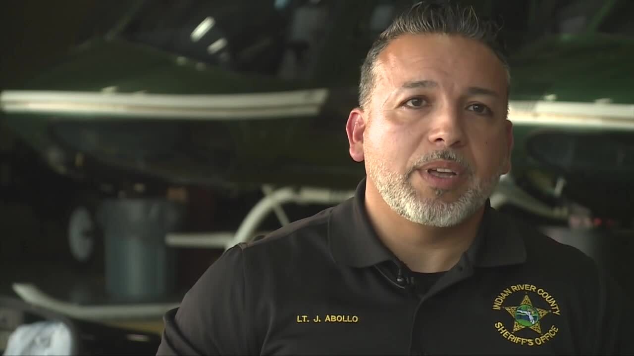 Indian River County Sheriff's Office Lt. Joseph Abollo talks about canal rescue