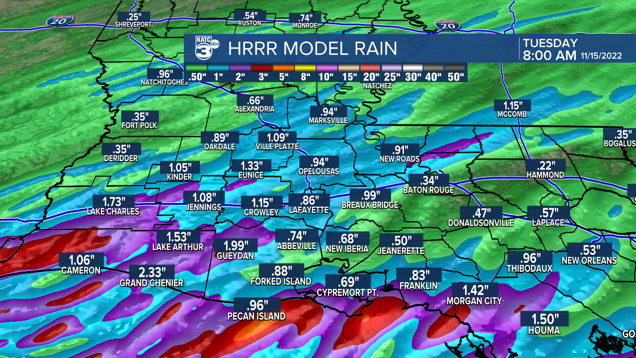 HRRR Accumulation Acadiana.png