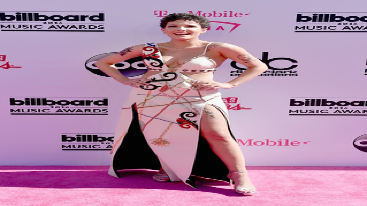 See best, worst looks from BBMA magenta carpet