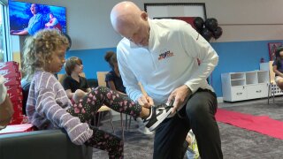 More than 1,000 kids in Martin County are receiving brand new Nike shoes through an initiative called Project New Step.