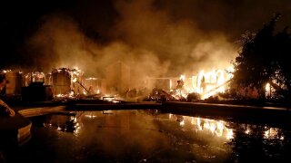 The Carr Fire spreading through Northern California