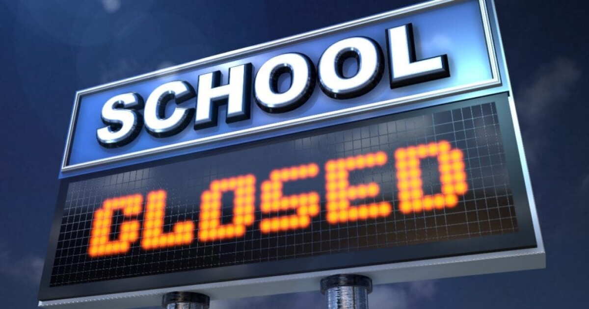 LIST School closures, cancellations due to potential flood risk