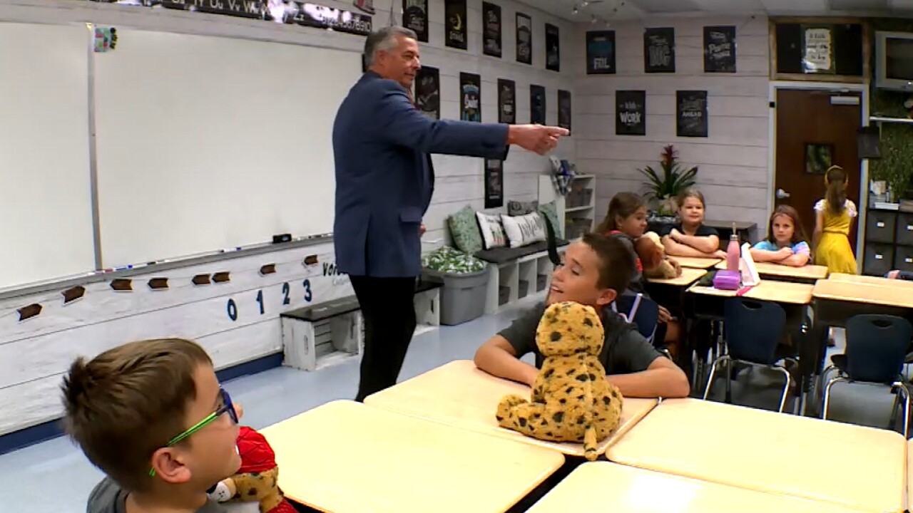 Superintendent Wayne Gent of St. Lucie Public Schools visits Morningside Elementary School in Port St. Lucie on June 1, 2022 (2).jpg