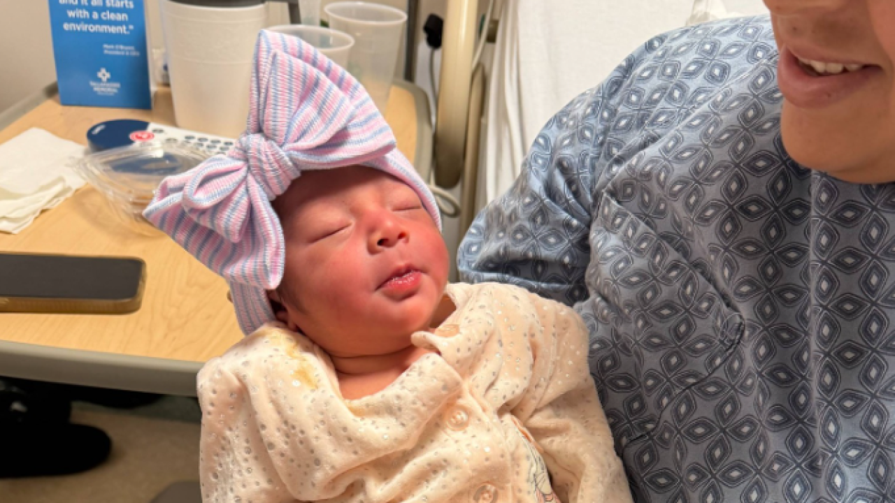 TMH welcomes their first baby of 2026