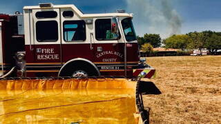 Over 600 acres burned in Coryell County wildfire
