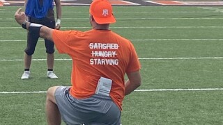 Portage Northern football practice