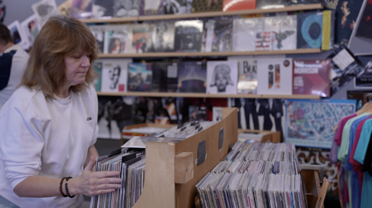 Heather Frarey, owner of The Record Lounge