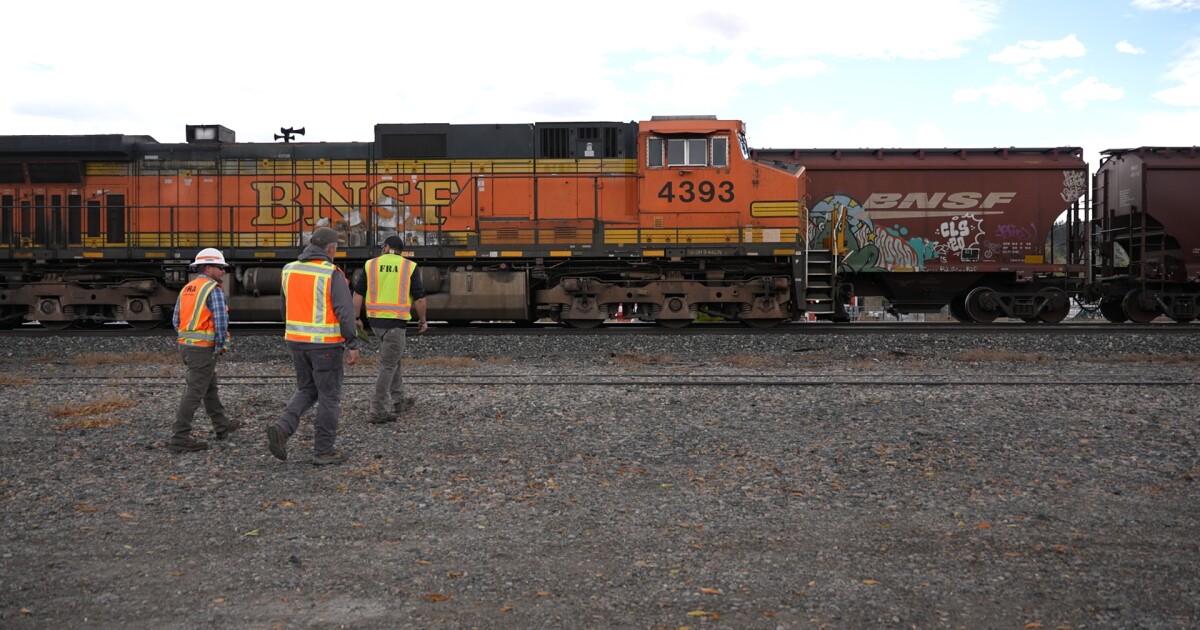 BNSF employee dies after being hit by a train