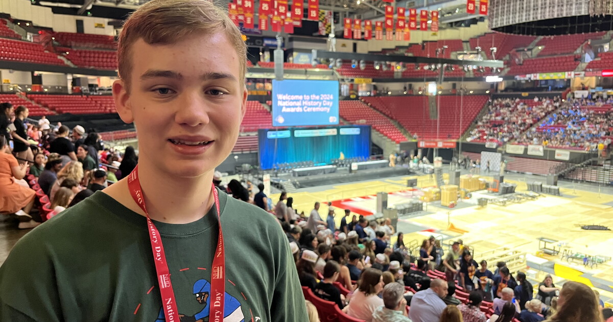Local student wins top award in National History Day competition